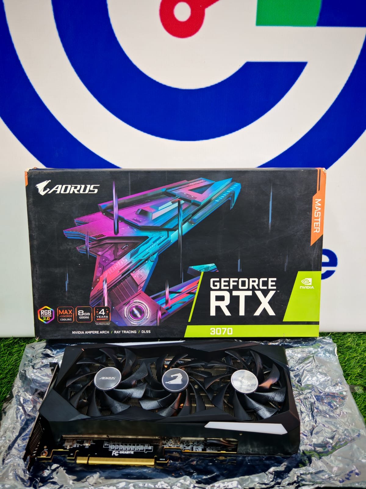 Graphic Card Nvidia Geforce RTX 3070 8GB GDDR6 Aorus Master