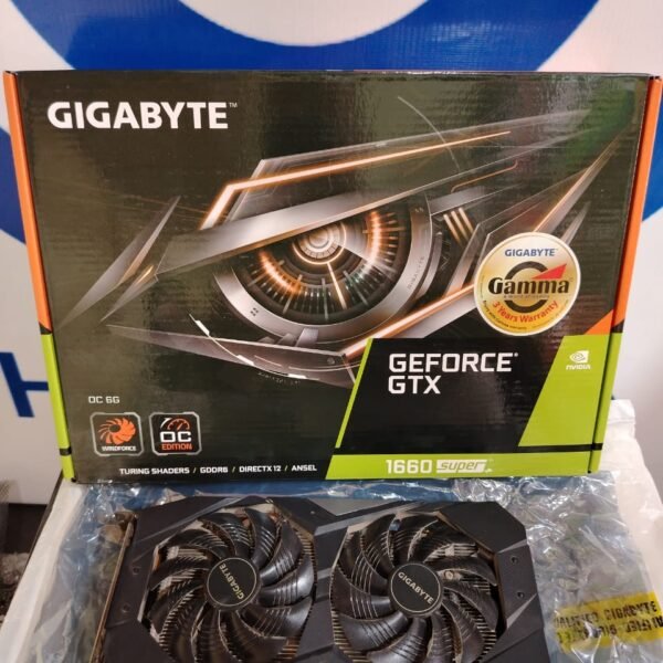 Graphic Card Nvidia Geforce Gtx 1660 super Gigabyte oc 6gb ddr6