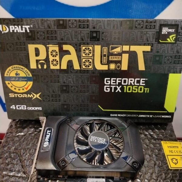 Graphic Card Nvidia GeForce GTX 1050 Ti 4GB DDR5 Palit StormX