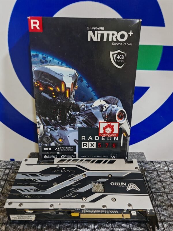 Graphic Card Amd Redeon Rx 570 4gb Ddr5 Sapphire nitro Plus - gc ...