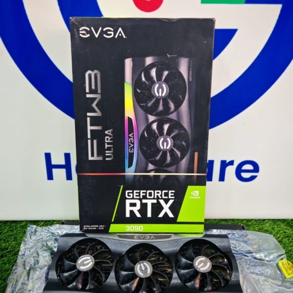 Graphic Card Nvidia Geforce Rtx 3090 24gb Ddr6X Evga Ftw3 Ultra