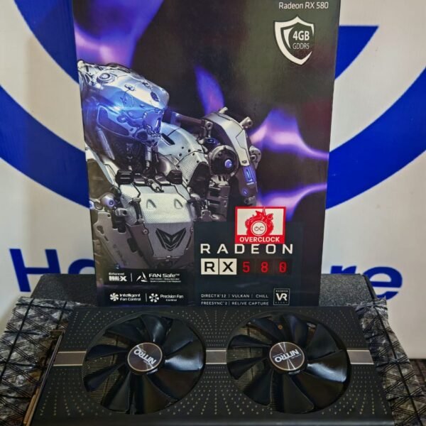 Graphic Card Amd Redeon Rx 580 4gb Ddr5 Sapphire Nitro Plus