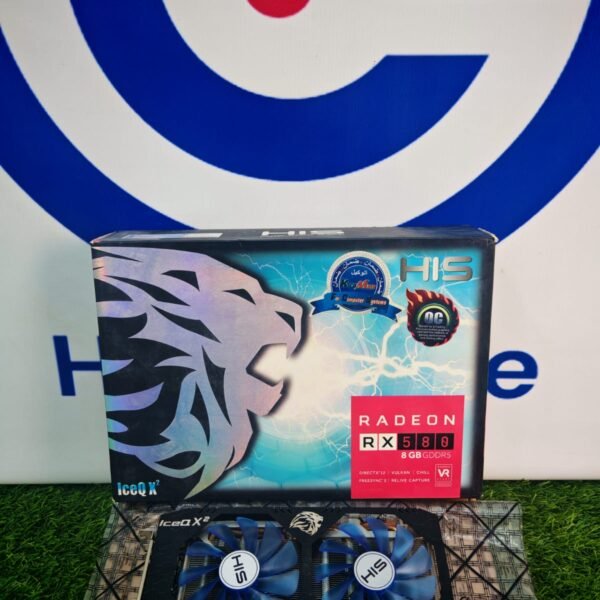 Graphic Card Amd Redeon Rx 580 8gb Ddr5 His