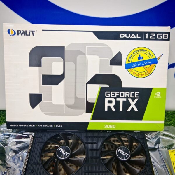 Graphic Card Nvidia GeForce RTX 3060 12GB GDDR6 Palit Dual OC