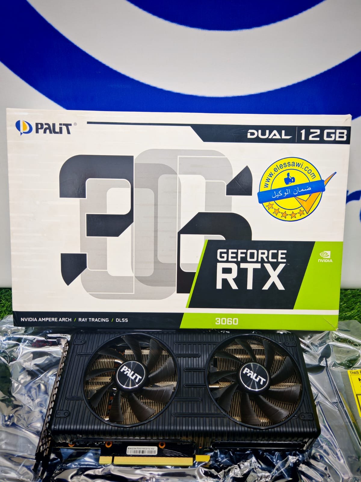 Graphic Card Nvidia GeForce RTX 3060 12GB GDDR6 Palit Dual OC