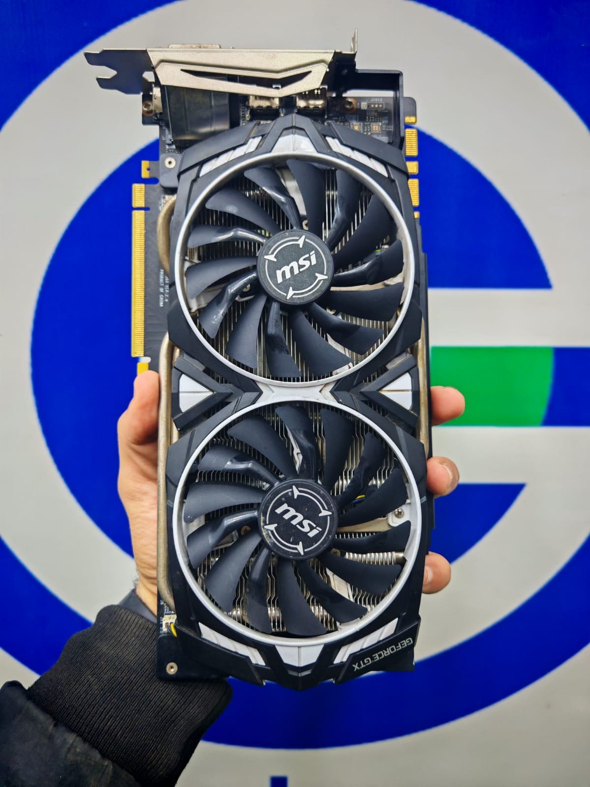 Graphic Card Nvidia GeForce GTX 1080 Ti 11GB GDDR5X MSI Armor