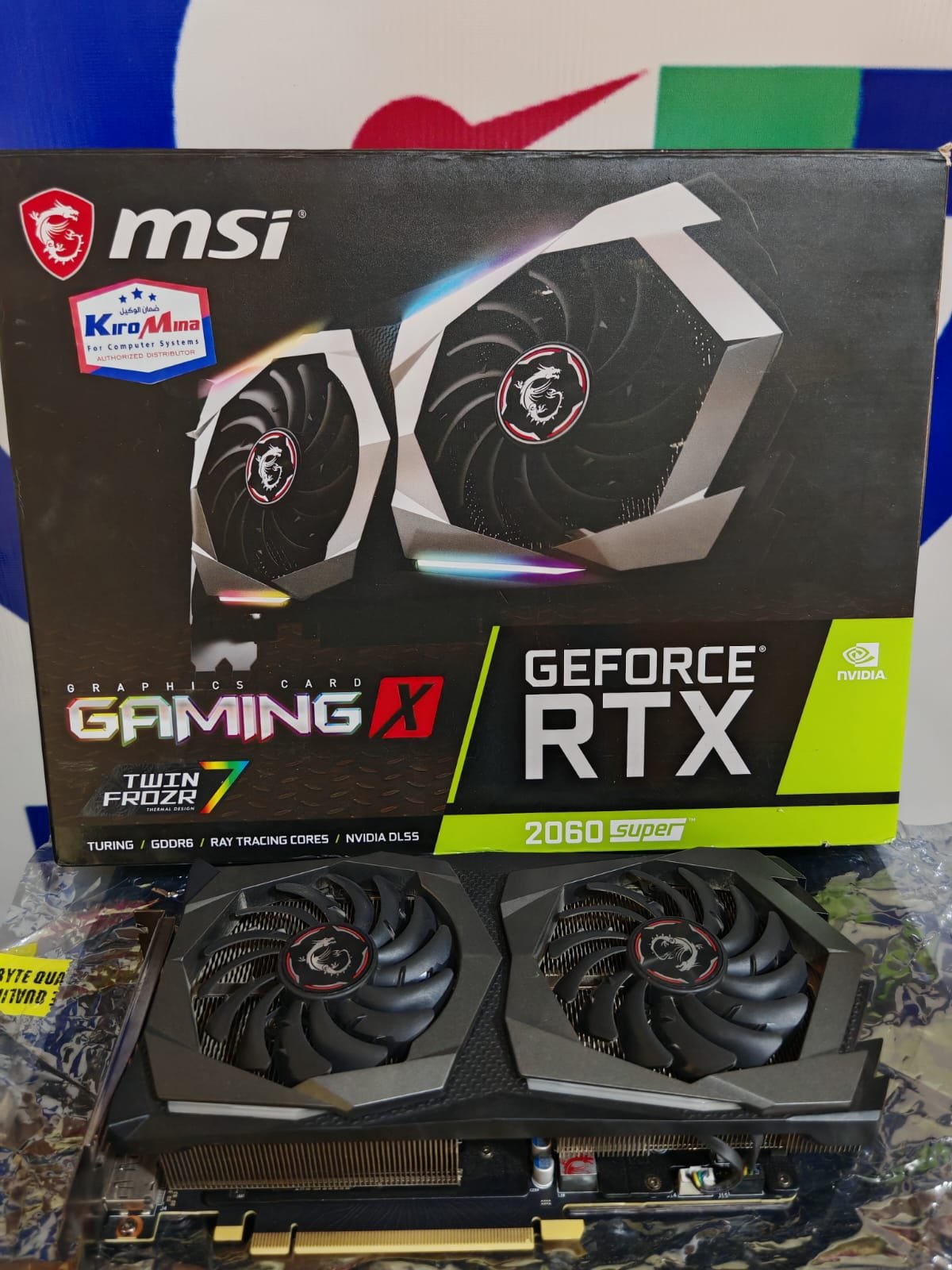 Graphic Card Nvidia Geforce Rtx 2060 super 8gb Ddr6 Msi Gaming x