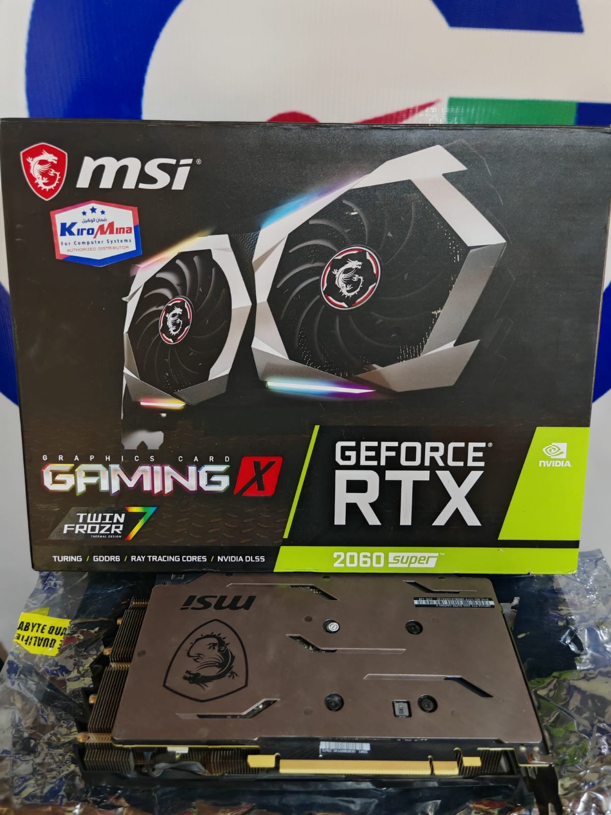 Graphic Card Nvidia Geforce Rtx 2060 super 8gb Ddr6 Msi Gaming x 