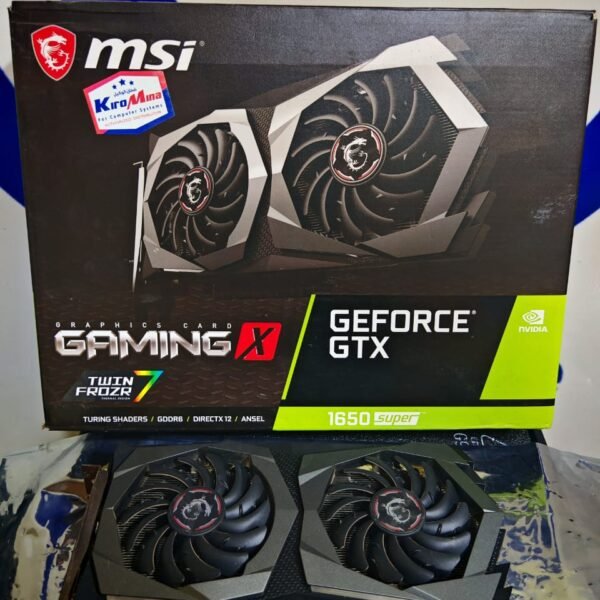 Graphic Card Nvidia Geforce Gtx 1650 super 4gb Ddr6 Msi Gaming x