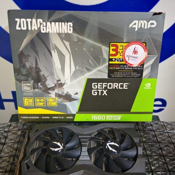 Graphic Card Nvidia Geforce Gtx 1660 super 6gb Ddr6 Zotac Amp