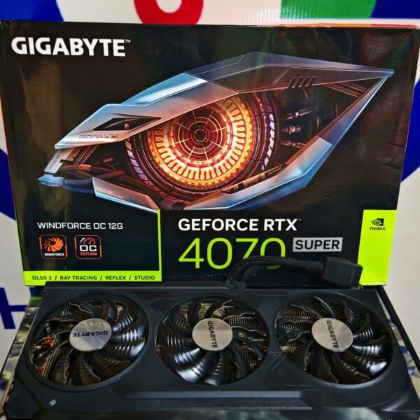 Graphic Card Nvidia GeForce RTX 4070 Super 12GB GDDR6X Gigabyte Gaming OC