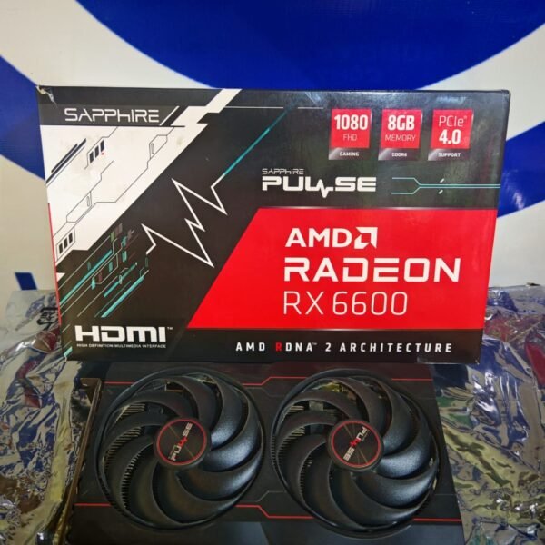 Graphic Card Amd Redeon Rx 6600 8gb Ddr6 Sapphire pulse