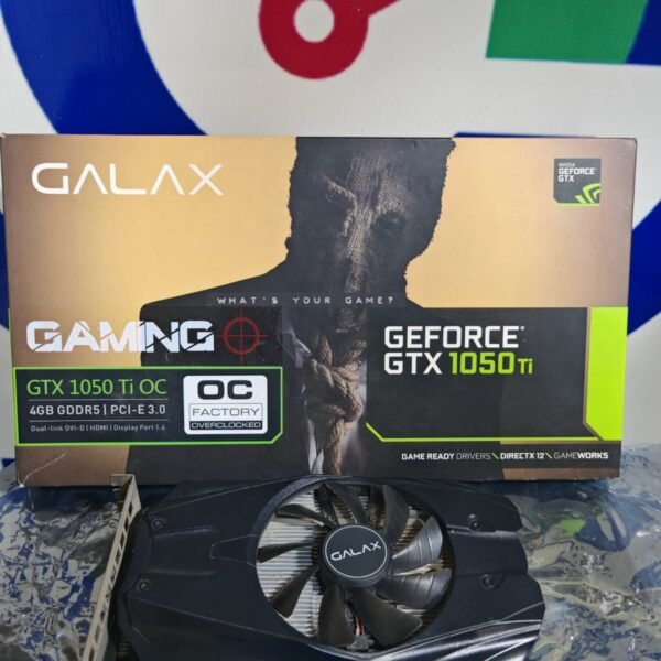 Graphic Card Nvidia Geforce Gtx 1050 ti 4gb Ddr5 Galax Gaming oc