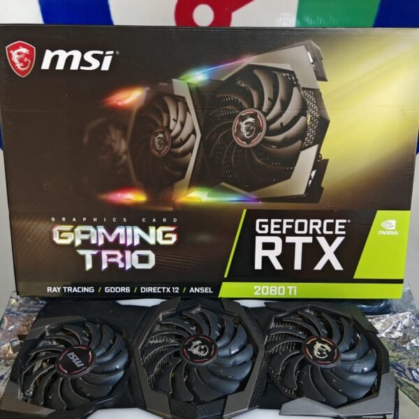Graphic Card Nvidia Geforce Rtx 2080 ti 11gb Ddr6 Msi Gaming trio