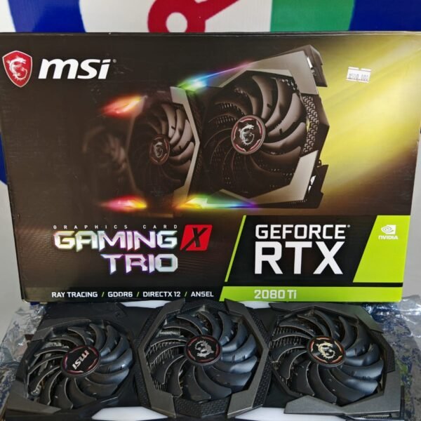 Graphic Card Nvidia Geforce Rtx 2080 ti 11gb Ddr6 Msi Gaming x trio