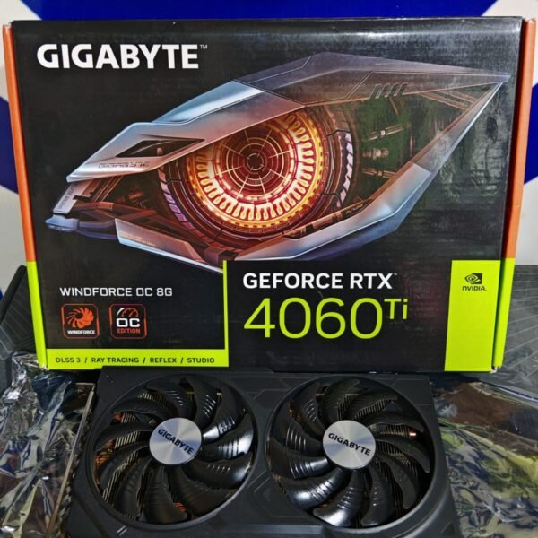 Graphic Card Nvidia Geforce Rtx 4060 ti 8gb Ddr6X Gigabyte Windforce OC