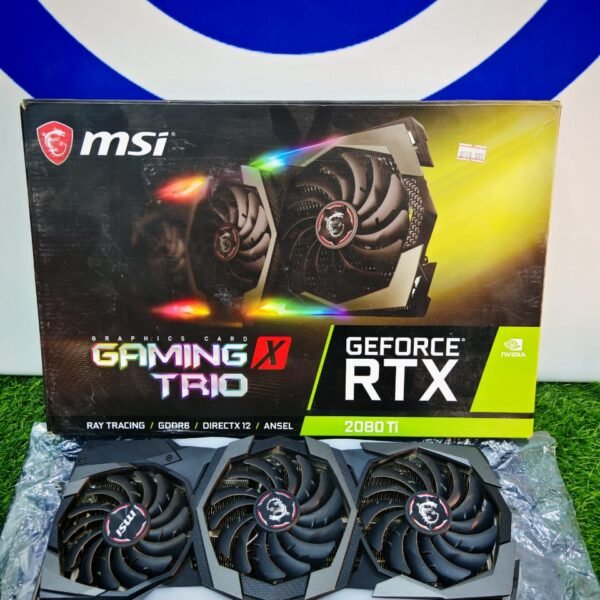 Graphic Card Nvidia Geforce Rtx 2080 ti 11gb Ddr6 Msi Gaming trio