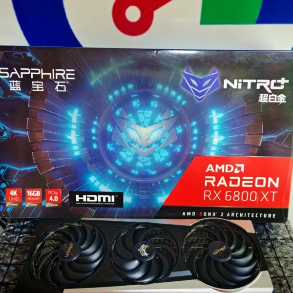 Graphic Card Amd Redeon Rx 6800 Xt 16gb Ddr6 Sapphire Nitro Plus