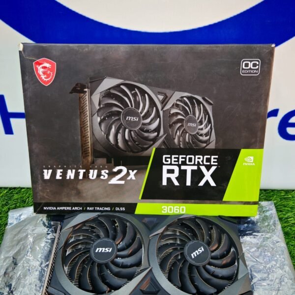 Graphic Card Nvidia GeForce RTX 3060 12gb Ddr6 Msi Ventus 2X OC Edition