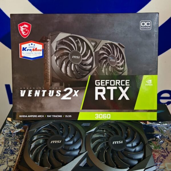 Graphic Card Nvidia GeForce RTX 3060 12gb Ddr6 Msi Ventus 2X OC Edition