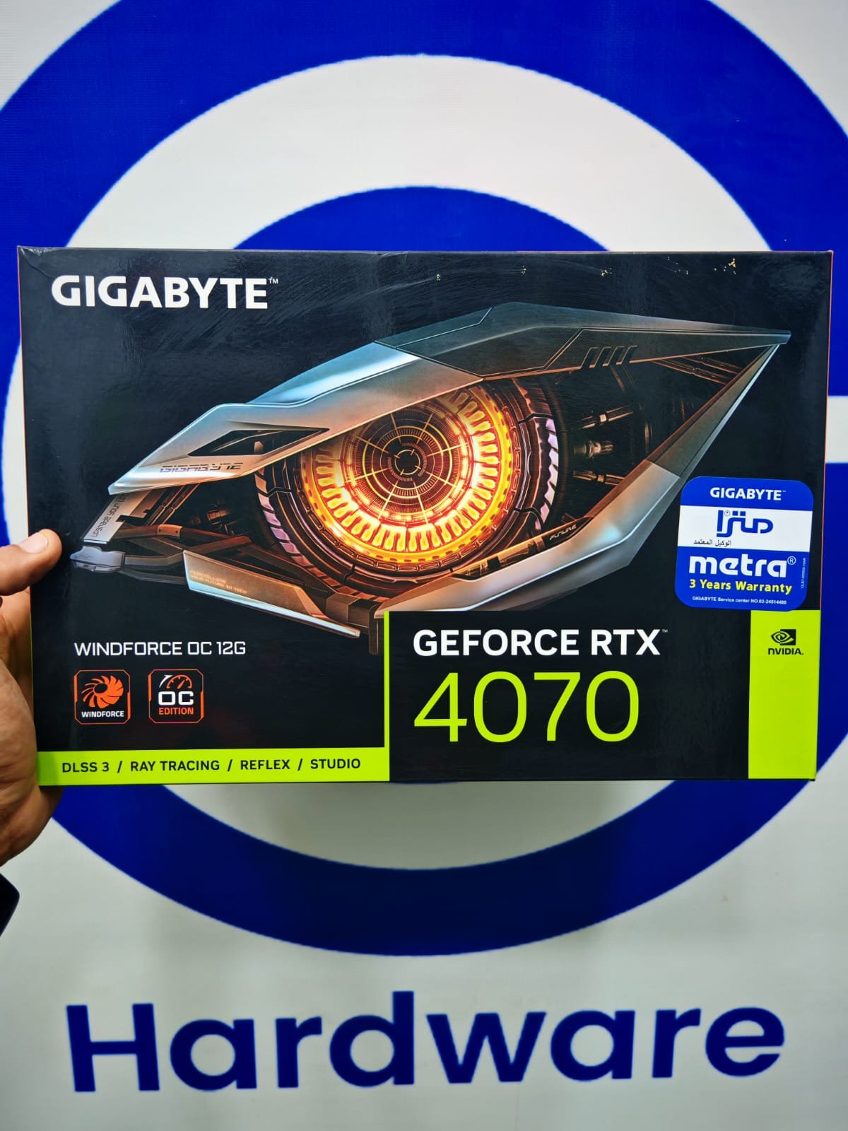Graphic Card Nvidia Geforce Rtx 4070 12gb DDR6X Gigabyte Gaming oc Edition