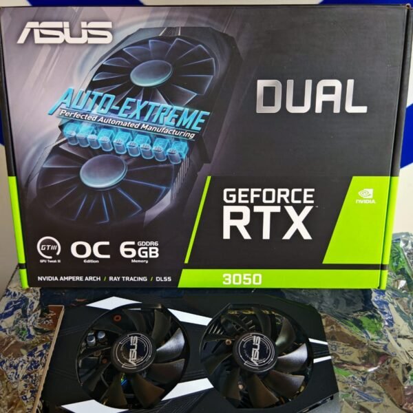 Graphic Card Nvidia Geforce Rtx 3050 6gb Ddr6 Asus Dual OC