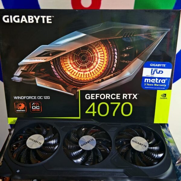Graphic Card Nvidia Geforce Rtx 4070 12 gb DDR6X Gigabyte Gaming oc Edition