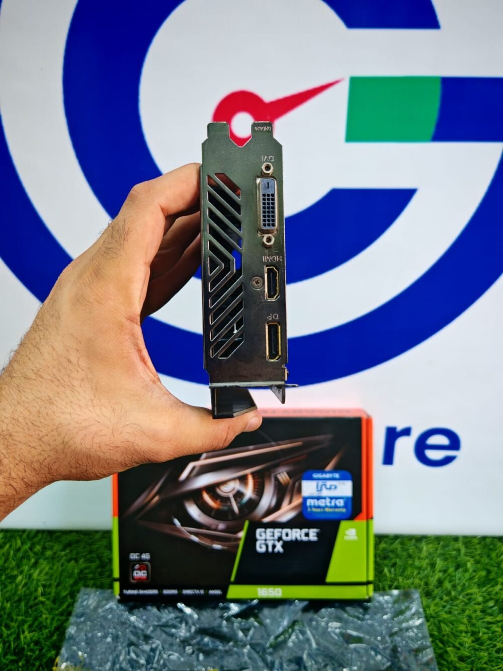 Gigabyte Nvidia Geforce GTX 1650 4GB GDDR6 OC Dual Fan Graphics Card Matte Black