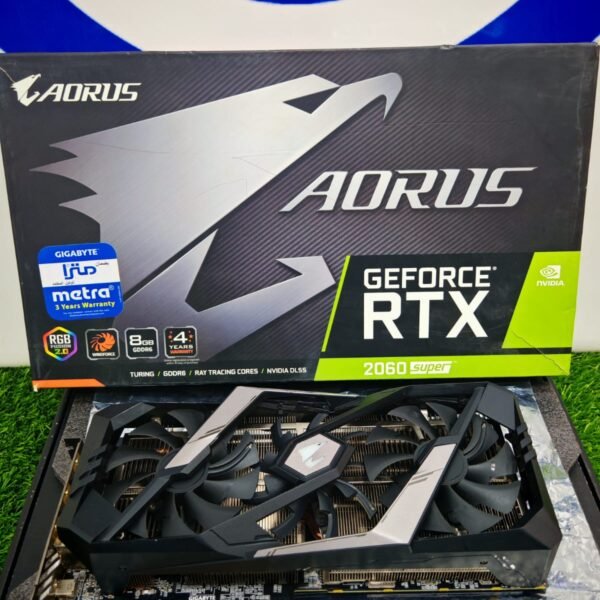 Graphic Card Nvidia Geforce Rtx 2060 Super 8gb Ddr6 Gigabyte Aorus Windforce OC Rev 1.0