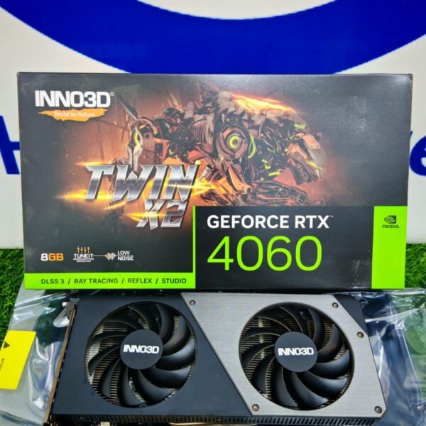 Graphic Card Nvidia Geforce Rtx 4060 8gb Ddr6 Inno3d Twin X2