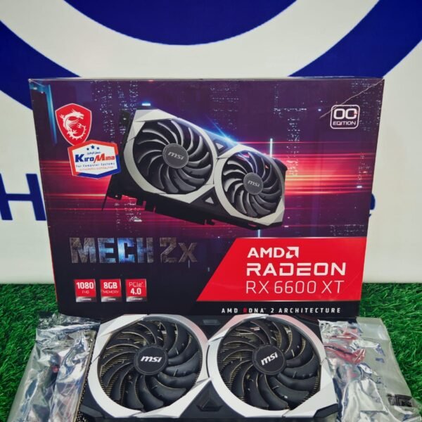 Graphic Card Amd Redeon Rx 6600 Xt 8gb Ddr6 Msi Mech 2x