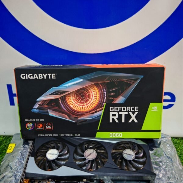 Graphic Card Nvidia Geforce Rtx 3060 12gb Ddr6 Gigabyte Gaming oc Edition Triple Fan Black