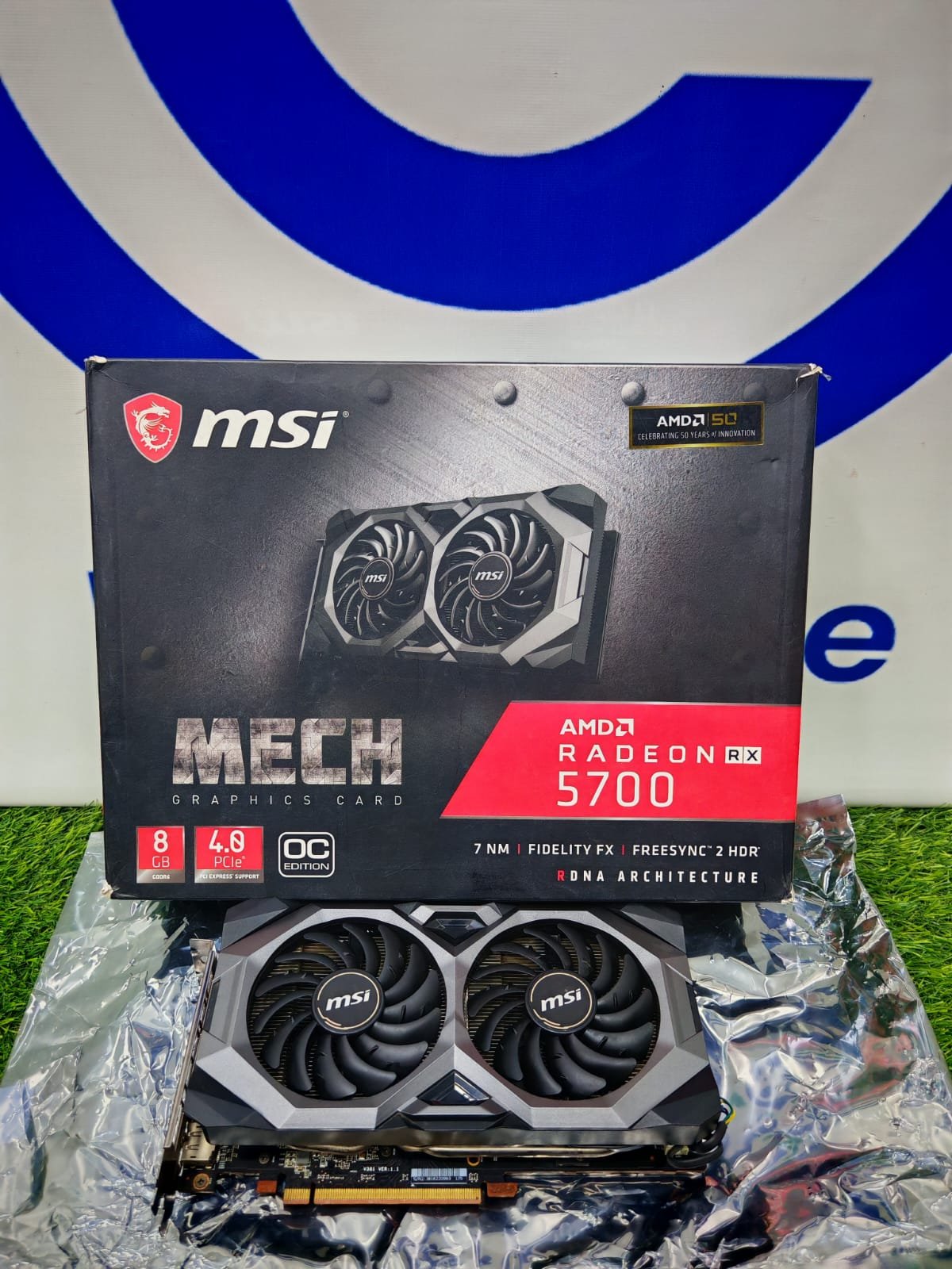 Graphic Card AMD Radeon RX 5700 8GB GDDR6 MSI Mech OC Edition - gc ...