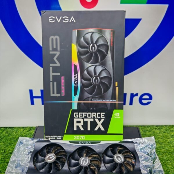 Graphic Card Nvidia GeForce Rtx 3070 8gb Ddr6 Evga Ftw3 Ultra