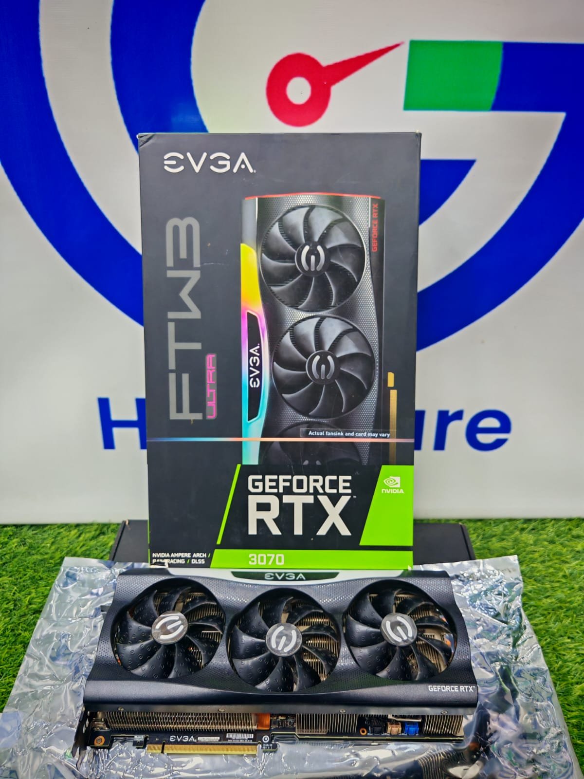 Graphic Card Nvidia GeForce Rtx 3070 8gb Ddr6 Evga Ftw3 Ultra