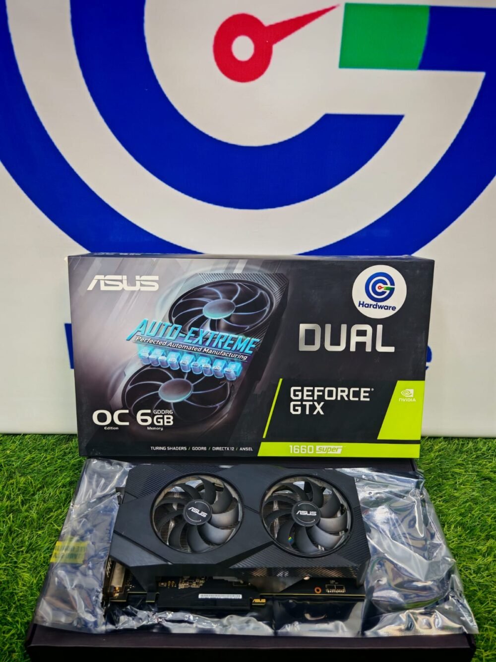 Asus Nvidia GeForce GTX 1660 Super 6GB GDDR6 Dual EVO OC Edition Dual Fan Graphic Card Black