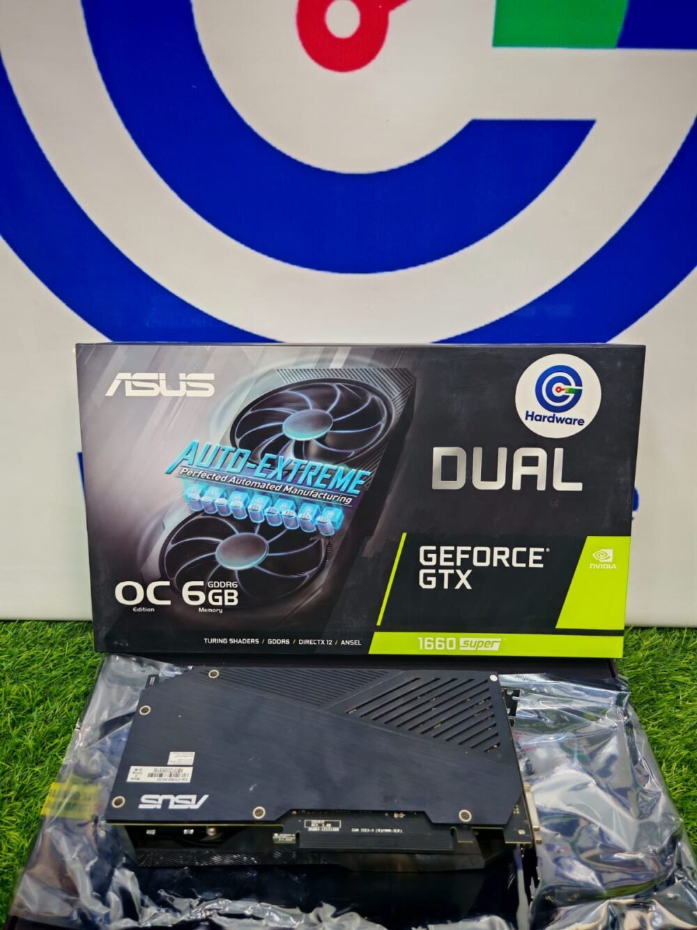 Asus Nvidia GeForce GTX 1660 Super 6GB GDDR6 Dual EVO OC Edition Dual Fan Graphic Card Black