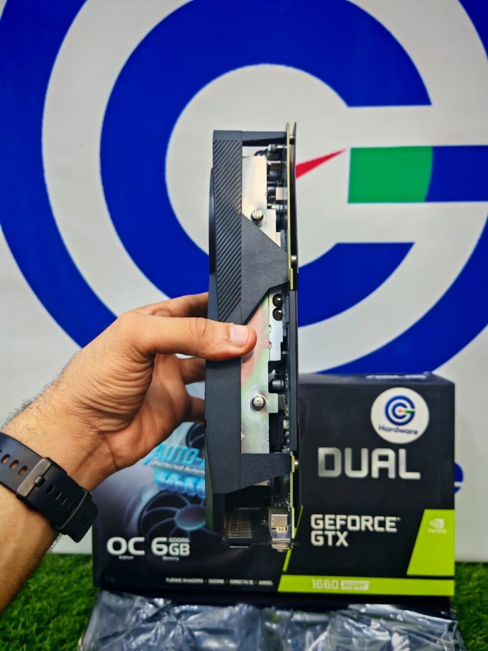 Asus Nvidia GeForce GTX 1660 Super 6GB GDDR6 Dual EVO OC Edition Dual Fan Graphic Card Black