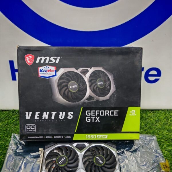 Graphic Card Nvidia GeForce GTX 1660 Super 6GB GDDR6 MSI Ventus Dual Fan