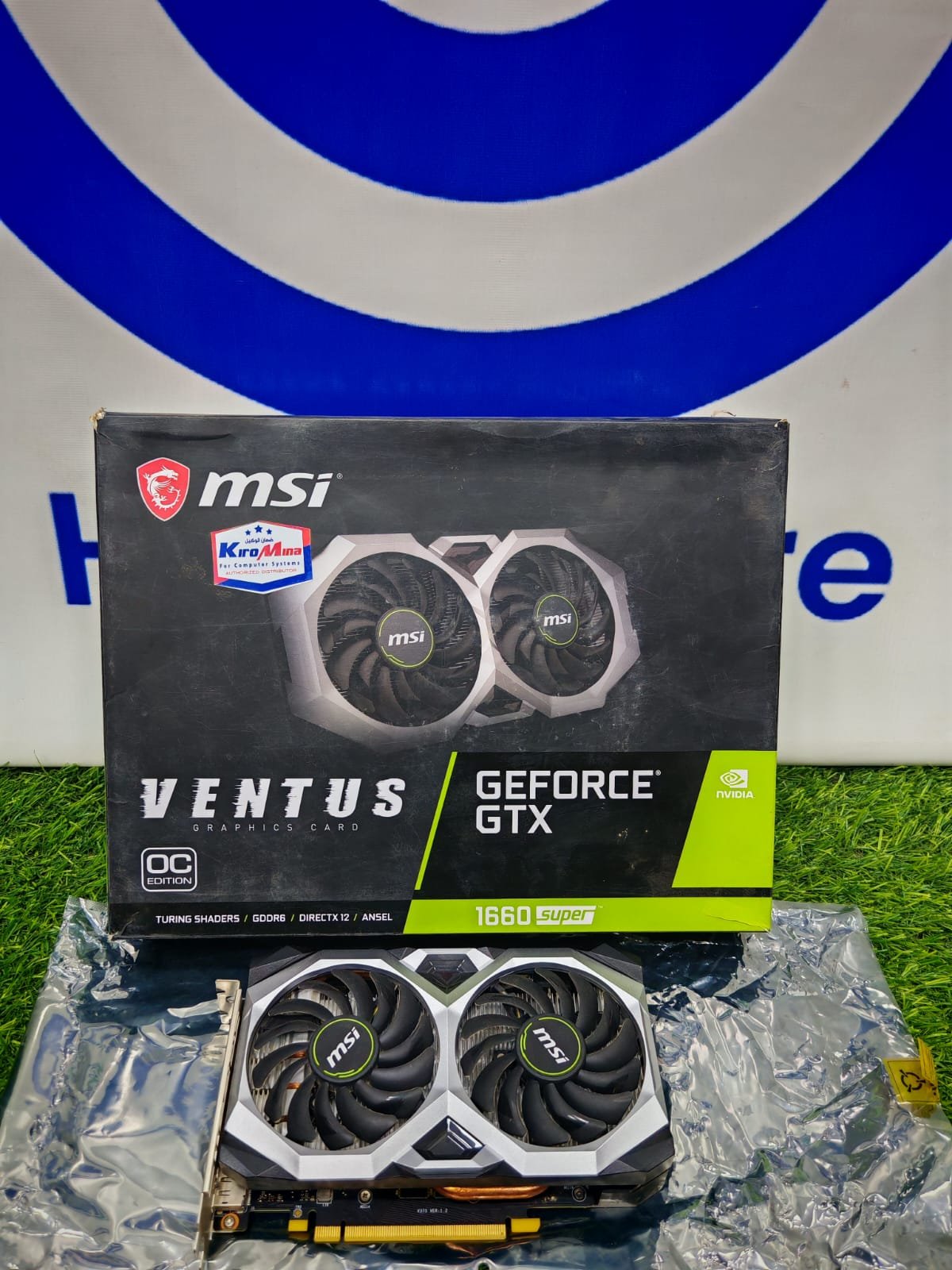 Graphic Card Nvidia GeForce GTX 1660 Super 6GB GDDR6 MSI Ventus Dual Fan