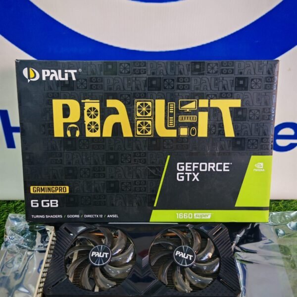 Graphic Card Nvidia Geforce Gtx 1660 Super 6gb Ddr6 Palit Dual Fans