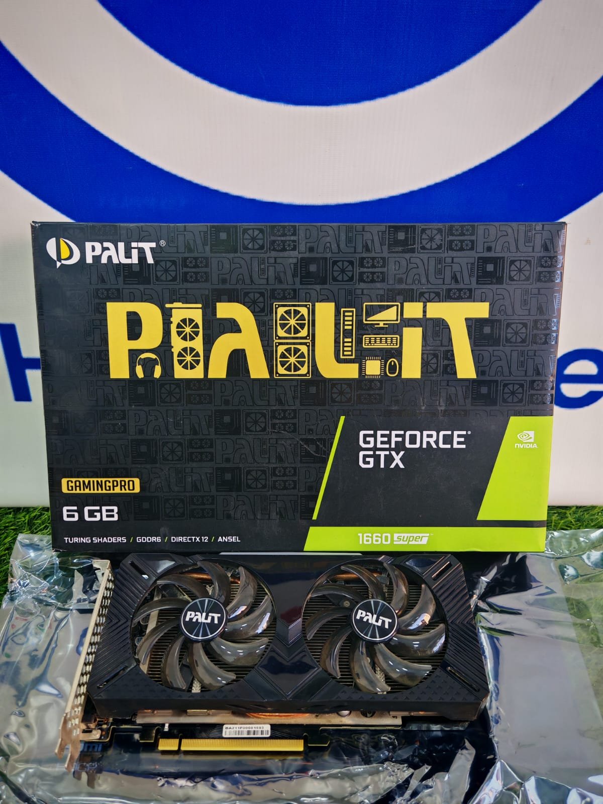 Palit GeForce GTX 1660 6GB StormX OC 使用中 Build Stock Palit