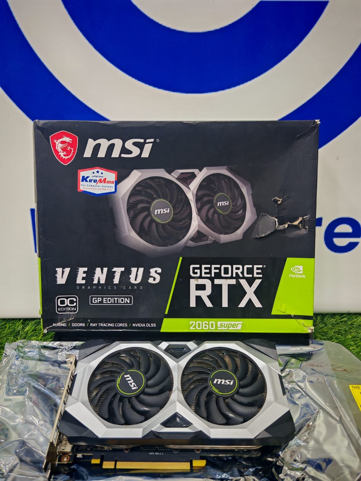 Graphic Card Nvidia Geforce Rtx 2060 super Super 8gb Ddr6 Msi Ventus GP OC Edition