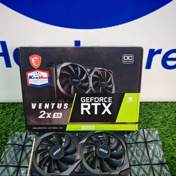 Graphic Card Nvidia Geforce Rtx 3050 8gb Ddr6 Msi Ventus XS 2x OC Edition