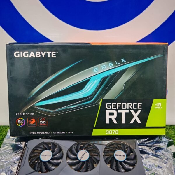 Graphic Card Nvidia Geforce Rtx 3070 8gb Ddr6 Gigabyte Eagle OC 3fan