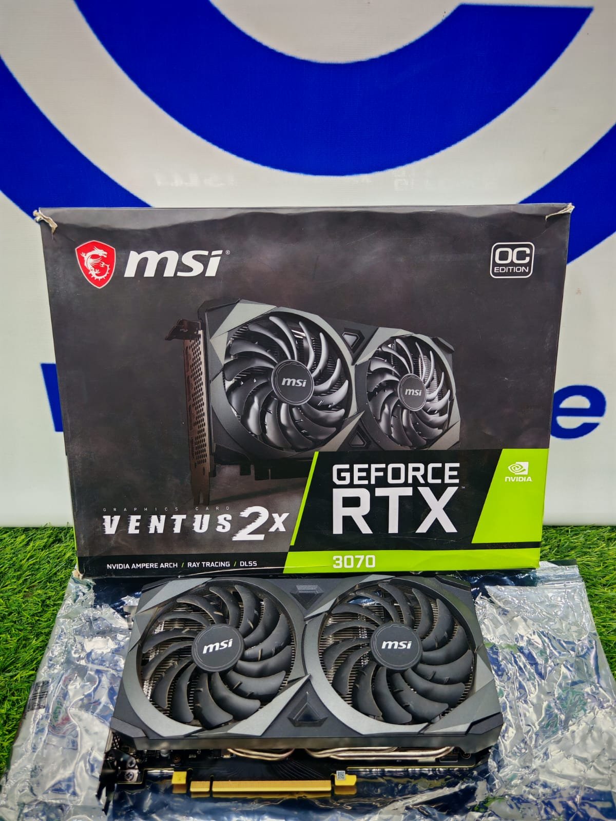Graphic Card Nvidia Geforce Rtx 3070 8gb Ddr6 Msi Ventus 2x OC Edition
