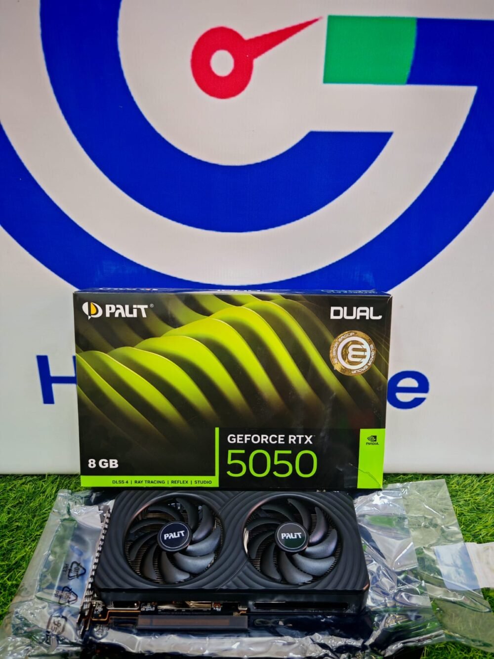 Palit Nvidia GeForce RTX 5050 8GB GDDR6 Dual Fan Graphics Card Black