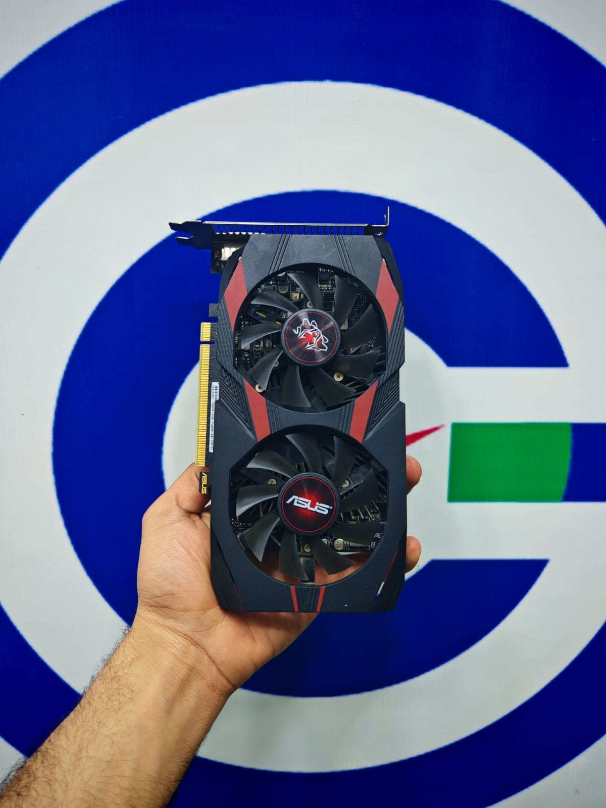 Graphic Card Nvidia GeForce GTX 1050 Ti 4GB GDDR5 ASUS Cerberus OC Edition Dual Fan