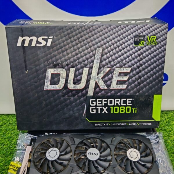 Graphic Card Nvidia Geforce Gtx 1080 Ti 11gb Ddr5X Msi Duke With Box