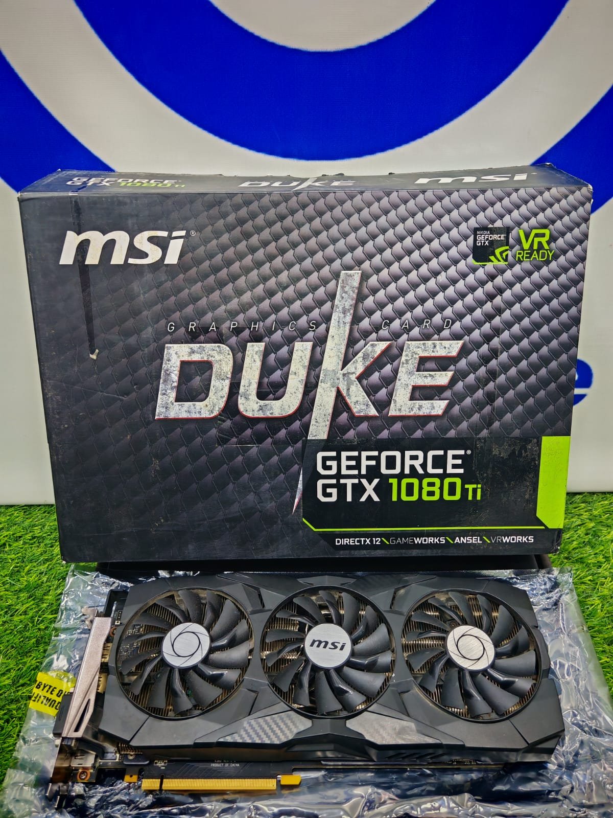 Graphic Card Nvidia Geforce Gtx 1080 Ti 11gb Ddr5X Msi Duke With Box